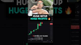 Crypto Live Trading HUGE Profit in 9 Minutes 🔥 #crypto #trading