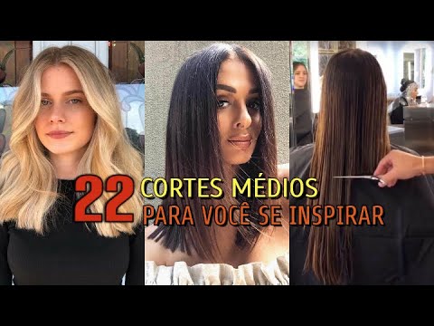 Vídeo: Cortes de cabelo femininos de 2020 para cabelos médios