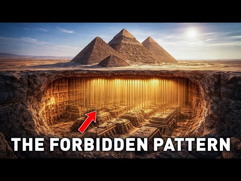 A Grid Was Found Beneath The Pyramids And What S Inside Is SHOCKING 