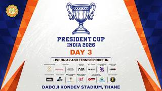 PRESIDENT CUP INDIA 2026 || DAY 3 || DADOJI KONDDEV STADI...