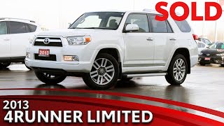 2013 toyota 4runner limited for sale in london, ontario