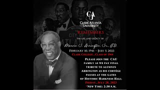 Hon Marvin Arrington Motorcade CAU