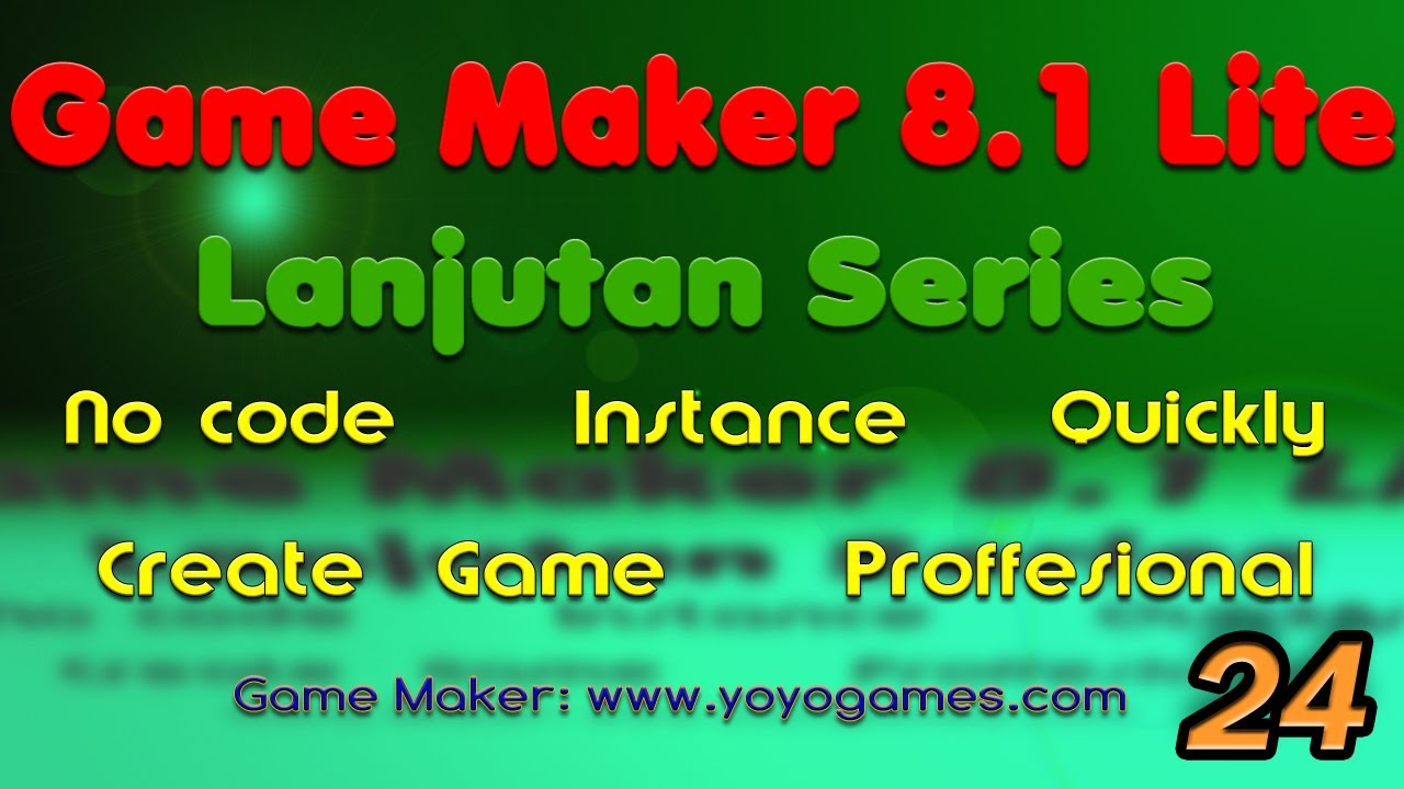 Game Maker 8 1 Lite Tutorial [24] Fungsi Menembak Musuh - YouTube
