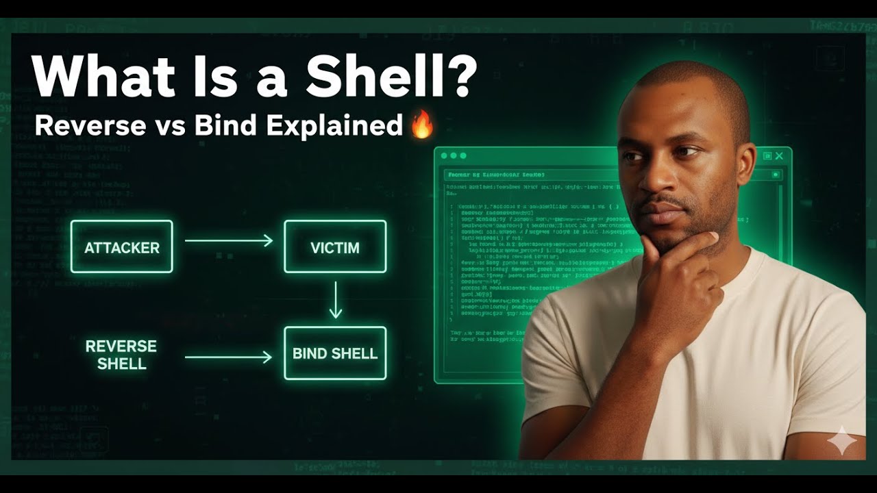 What Is a Shell? Reverse & Bind Shells Explained for Beginners (Ethical ...