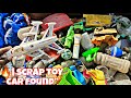 how to make awesome ideas from scrap / breaking and opening toys /dj light / dumper/ rocket 