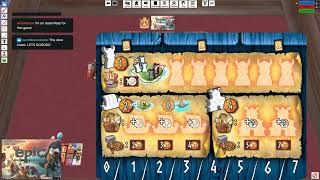LIVE playthrough of Tiny Epic Vikings 3 player (prototype)