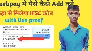 How to deposit money in zebpay |zebpay me paise kaise add kre |live proof|