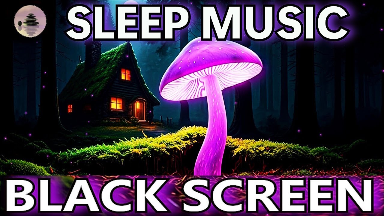 TRANQUILITY Sleep Music Black Screen, Healing 728Hz Meditation Music, Deep Sleeping Music REM Cycle