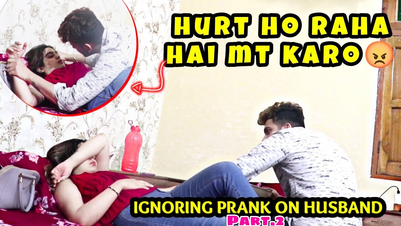 Ignoring My Husband Prank | angry reaction😡| Abhishek and Miesha