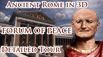Virtual Ancient Rome in 3D - Imperial Forums: Forum of Peace