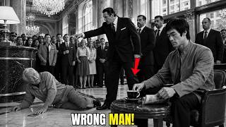 Gang Leader Slapped a 70-Year-Old Janitor — Bruce Lee Put Down His Coffee