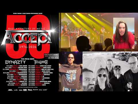 ACCEPT Played First Show W/ Former MEGADETH Drummer SHAWN DROVER