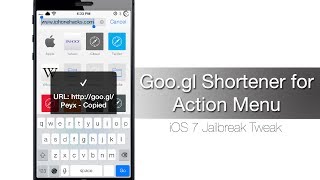 Use Goo.gl Shortener for Action Menu to shorten links on your iPhone - iPhone Hacks