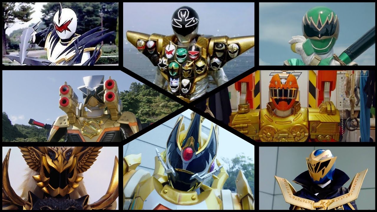 Super Sentai Additional Rangers Power Up Forms (Samuraiman - Champion ...