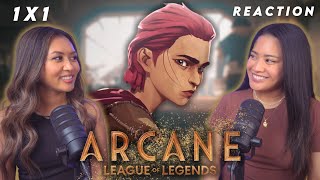 My Fiancée & I Watch ARCANE for the first time! 😍 1x1 "WELCOME TO THE PLAYGROUND" Reaction & Review