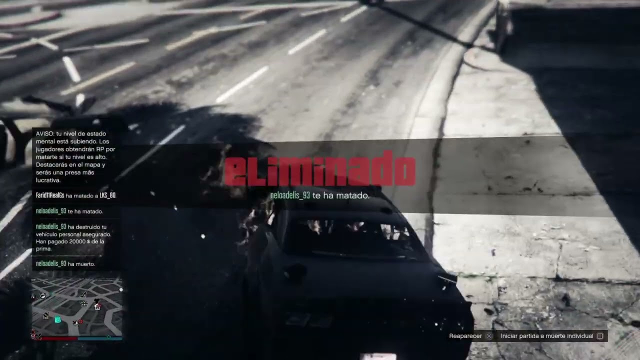 Persecución termina Mal