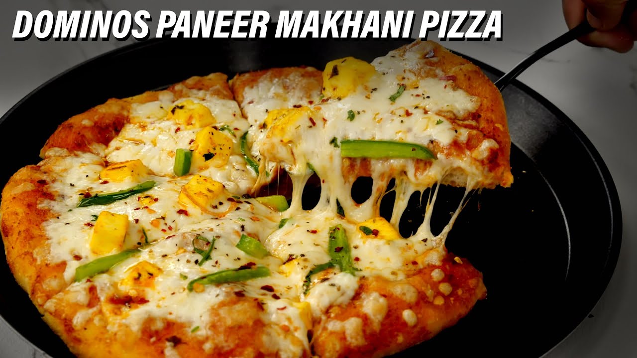 Dominos Paneer Makhani Pizza Recipe            cookingshooking