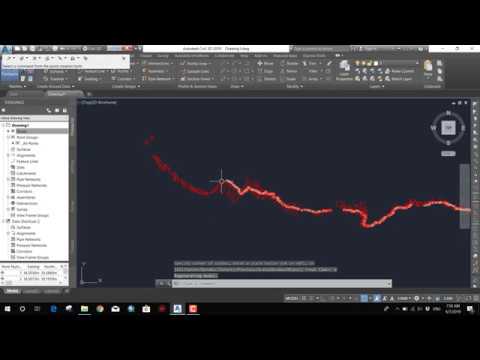 How to import point (Road Survey) data from Excel into Civil 3D?