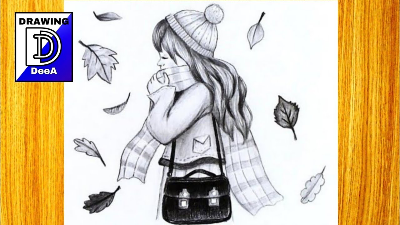 Pictures and Drawings of Autumn For Sketching  150 Ideas For Drawing