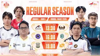 🔴 LIVE | IKL Spring 2026 | Regular Season Minggu 1 Hari 3