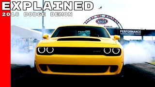 2018 Dodge Challenger SRT Demon Explained