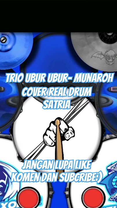 Trio Ubur Ubur - Munaroh #1000subscriber #munaroh #alditaher #realdrum