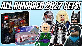 EVERY SET! NEW LEGO DC Batman Set LEAKS! (2027 rumors)