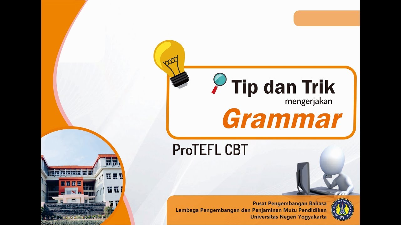 Pembekalan Tes Protefl Bagi Mahasiswa Uny Bab 2 3 Youtube