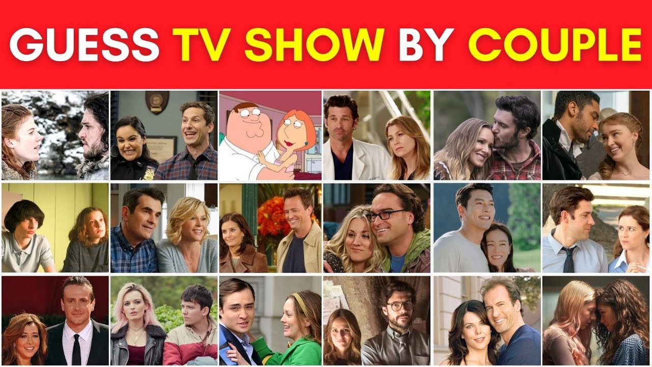 Угадай сериалы по их парам! 📺🍿🎶 | 100 знаменитых пар | Викторина по сериалам