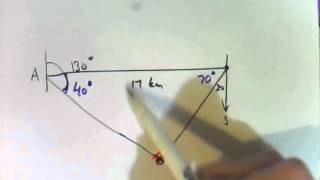9E - Triangulation Using the Sine & Cosine Rule