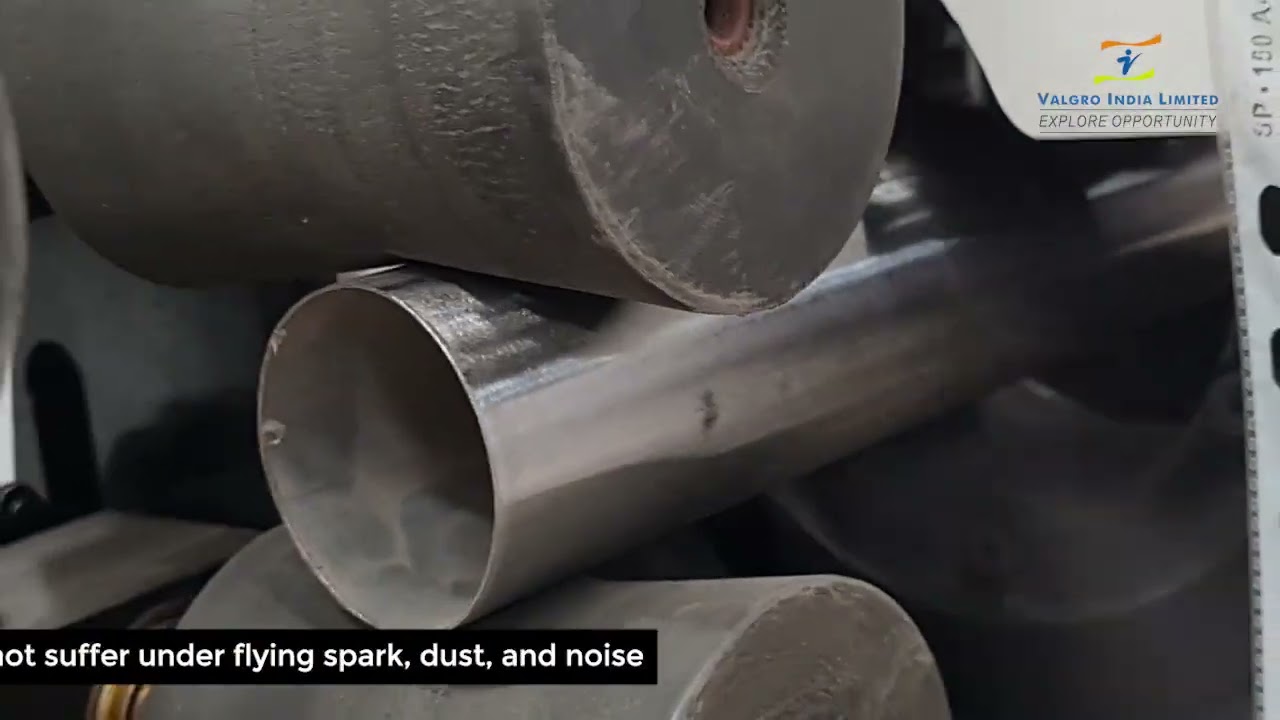 Bend & Oval Tube Polishing Machine from Valgro