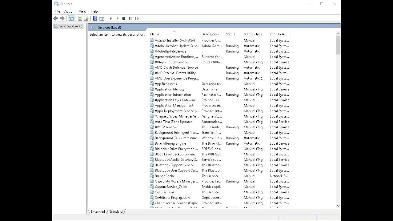 How to Optimize Windows Performance Using services.msc