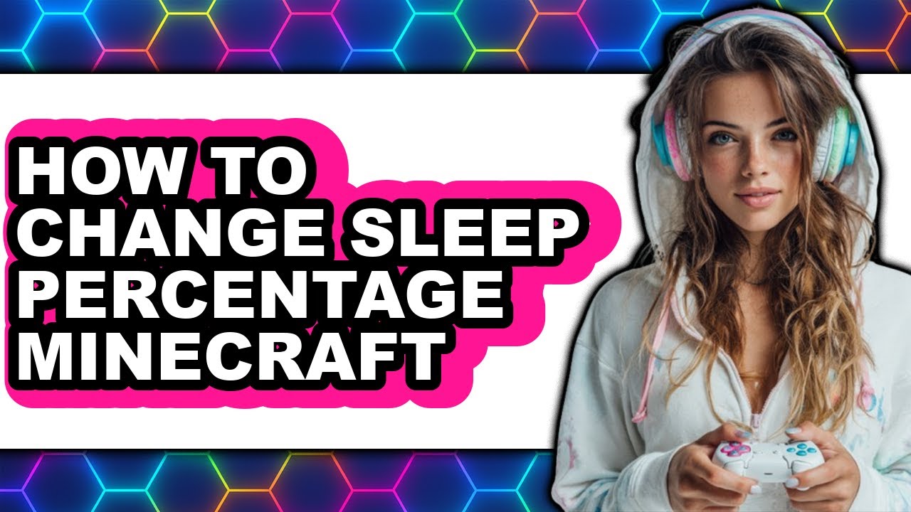 How to Change Sleep Percentage Minecraft (easy Method) YouTube