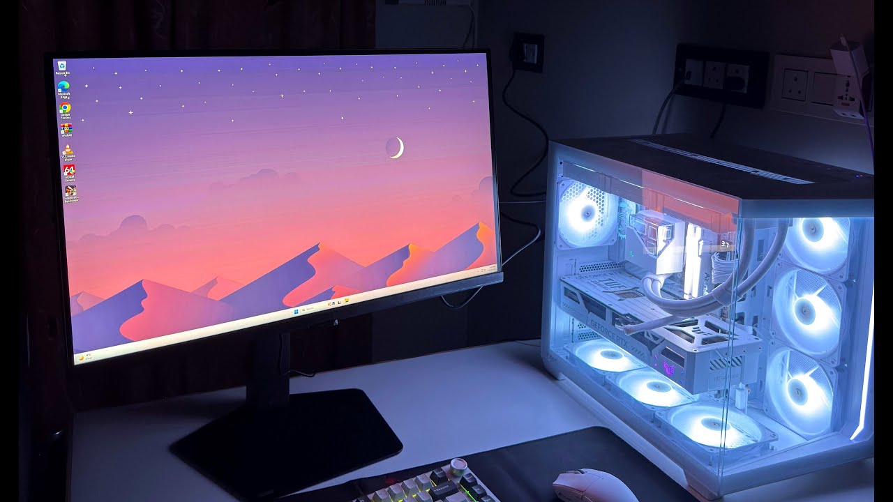 White Beast PC Build | RTX 5070 Ti + Ryzen 9 9950X3D | Dream Setup 2026 ...