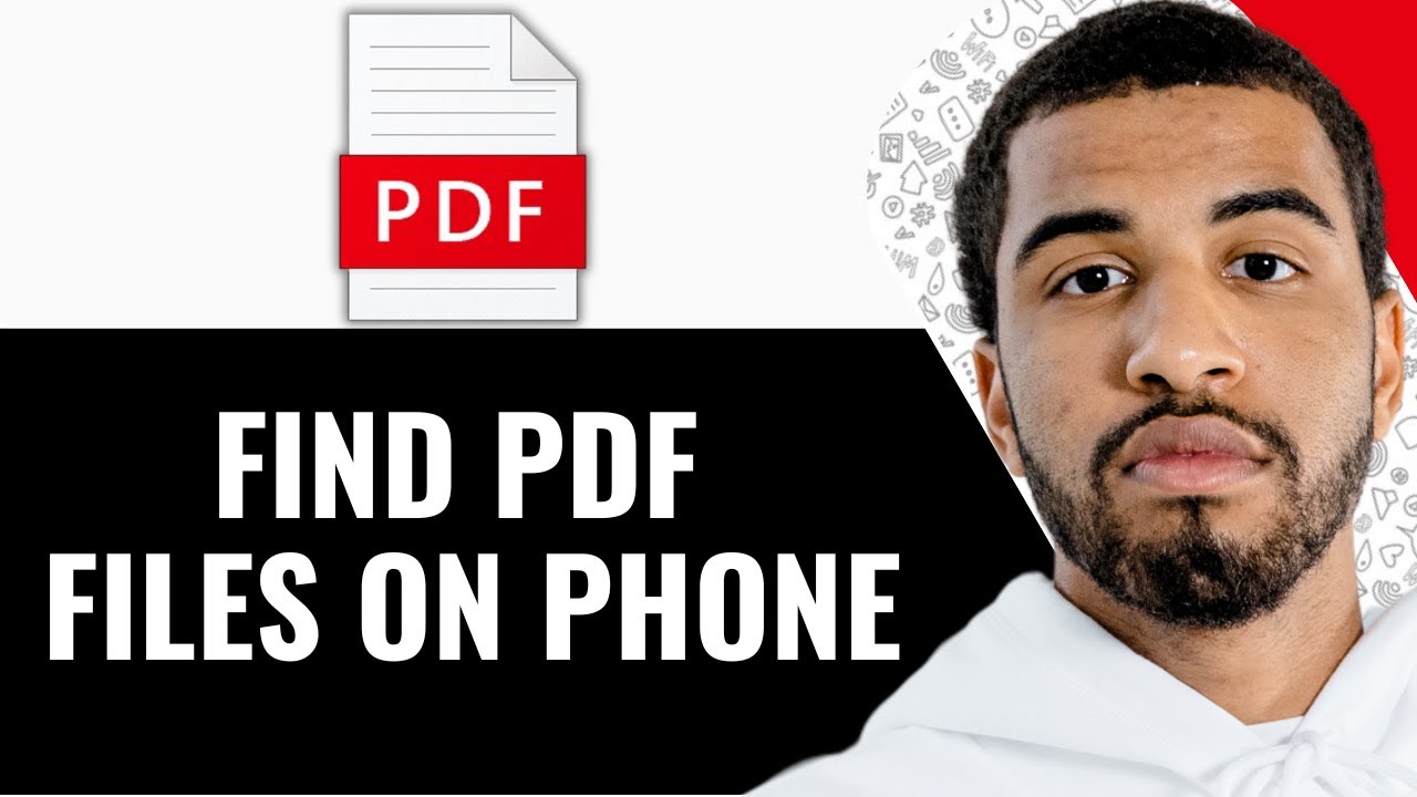 How To Find A PDF File On Your Phone - YouTube