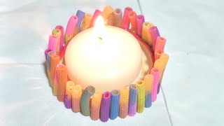 How to use coloring macaroni to do kid's activities ازاي تعمل أنشطه للأطفال بالمكرونه الملونه 