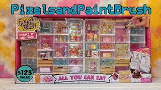 Miniverse All You Can Eat Pantry Full Unboxing! #miniverse #diy #craft #allyoucaneat #makeitminifood