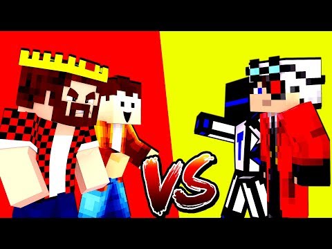 АИД И СМЕЙЛ ПРОТИВ ДЕМАСТЕРА И ТЕРОСЕРА! БИТВА СТОЛБОВ МАЙНКРАФТ