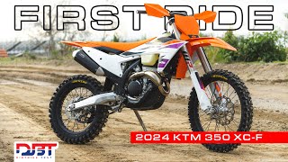 2024 KTM 350 XCF First Ride | Dirt Bike Test