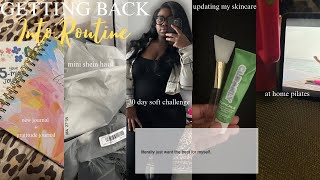 getting back into routine🎀:30 day soft challenge,pilates,7am morning,new journal pick up,etc.♡ screenshot 2