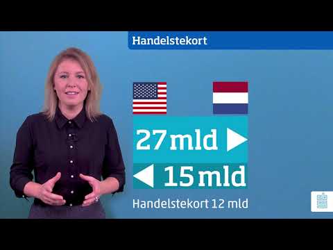 Video: Met wie heeft de VS een handelsoverschot?