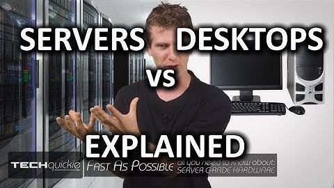 Servers vs Desktop PCs as Fast As Possible