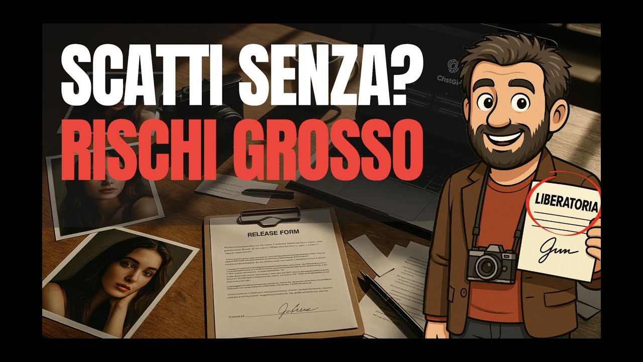 La liberatoria fotografica perfetta in 1 minuto con ChatGPT