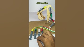 Homemade JCB Machine #JCB #project #science