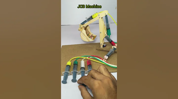 Homemade JCB Machine #JCB #project #science