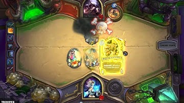 Hearthstone - Curse of Naxxramas - First Wing First Boss With Mage