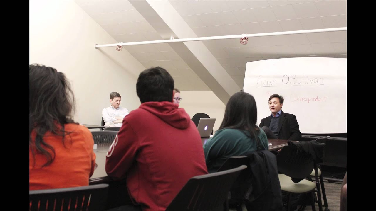 Seminar: Media Line's Mideast Bureau Chief Arieh O'Sullivan