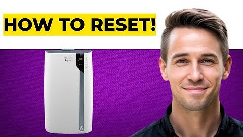Hoe u uw draagbare airconditioner van DeLonghi kunt resetten (snelle en gemakkelijke handleiding)