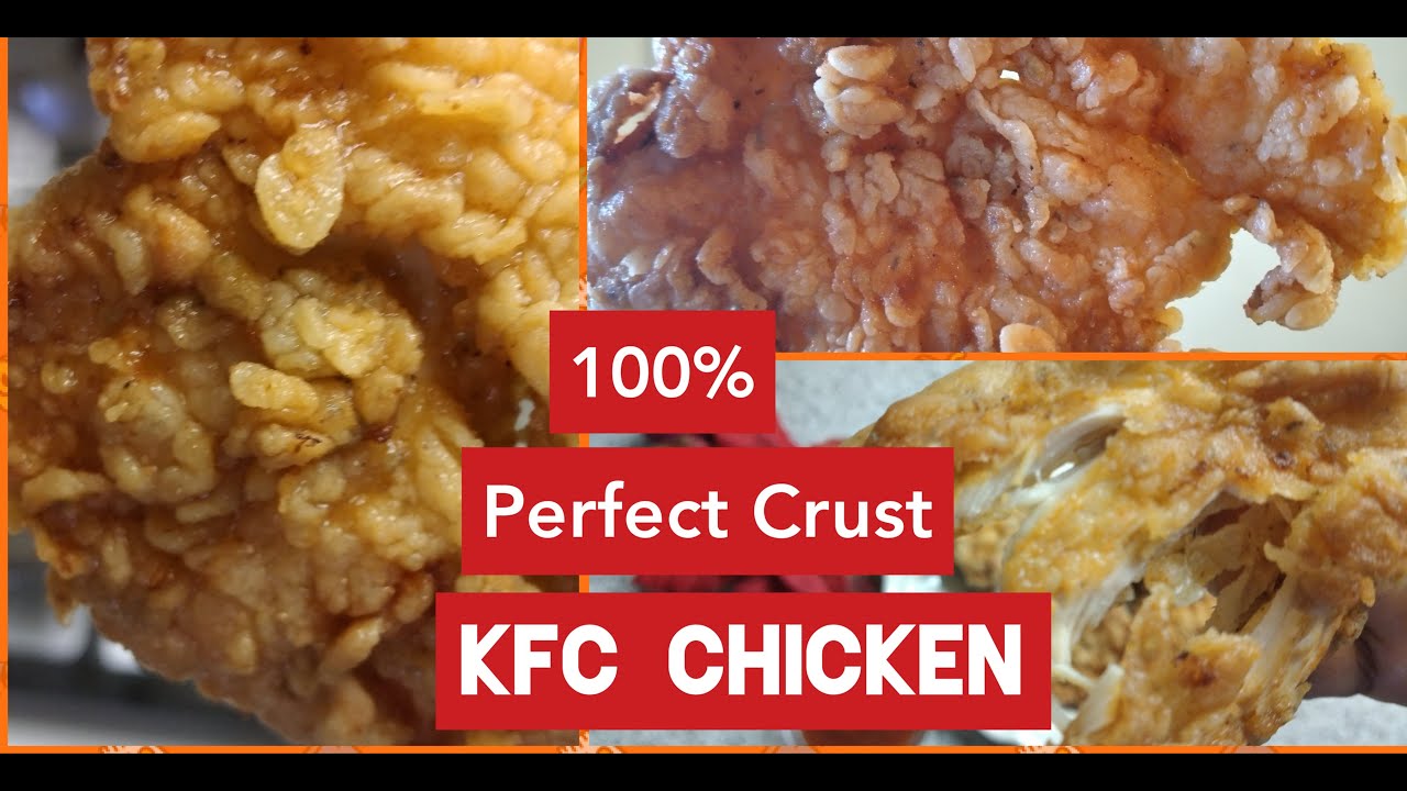 KFC Chicken Recipe/100 Perfect Perfect Crust with Tips and Tricks/KFC