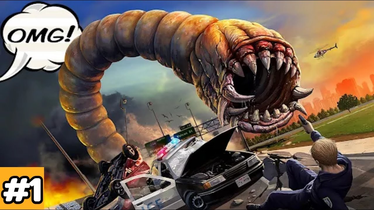 Death worm  🪱 so horror game  And enjoy  the game